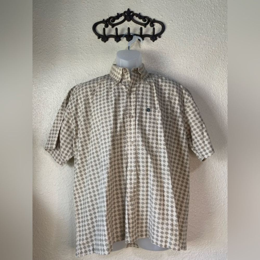 BERT PULITZER short sleeve men’s button‎ down